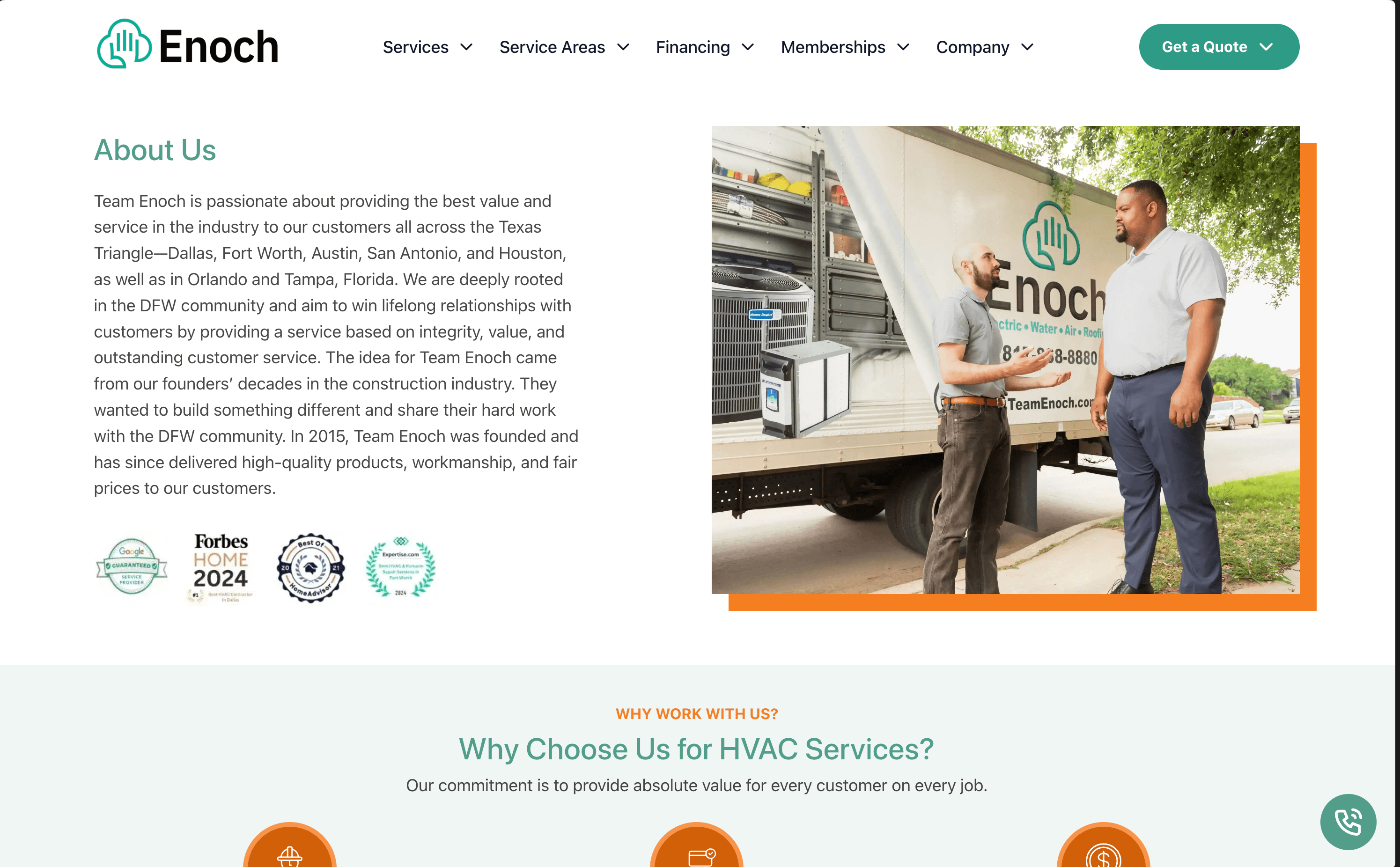 Teamenoch Website